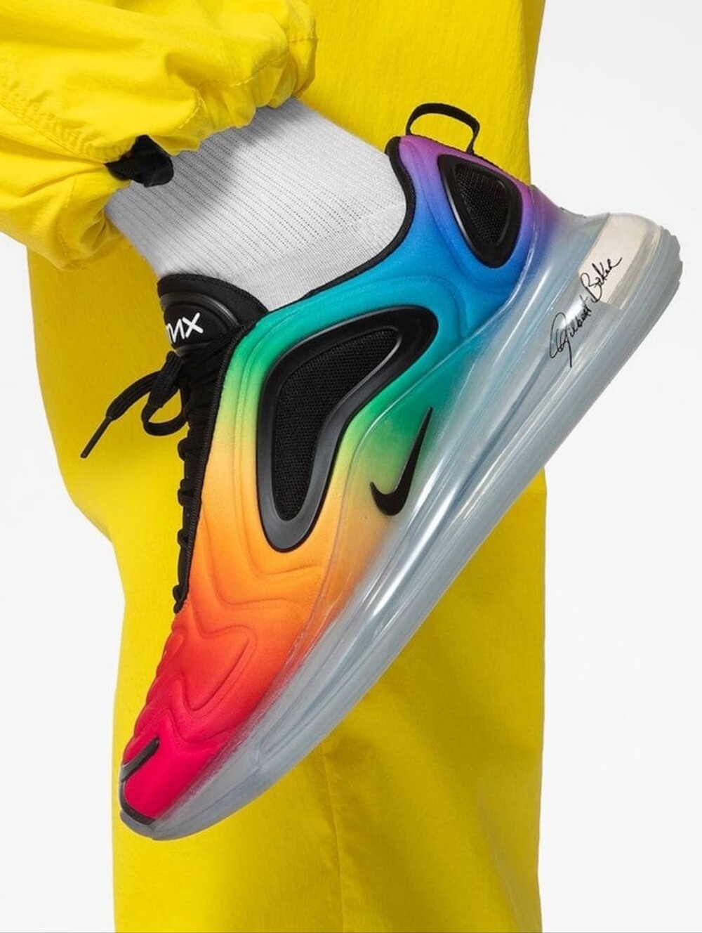 Nike Air Max 720 ‘Be True’ for Gilbert Baker Multicolor CJ5472-90 Men 6 Wmen 7.5